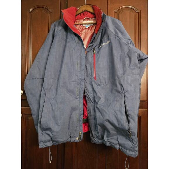 Columbia Men Alpine Action Ski Jacket - Dark Mountain, Large - Picture 1 of 16